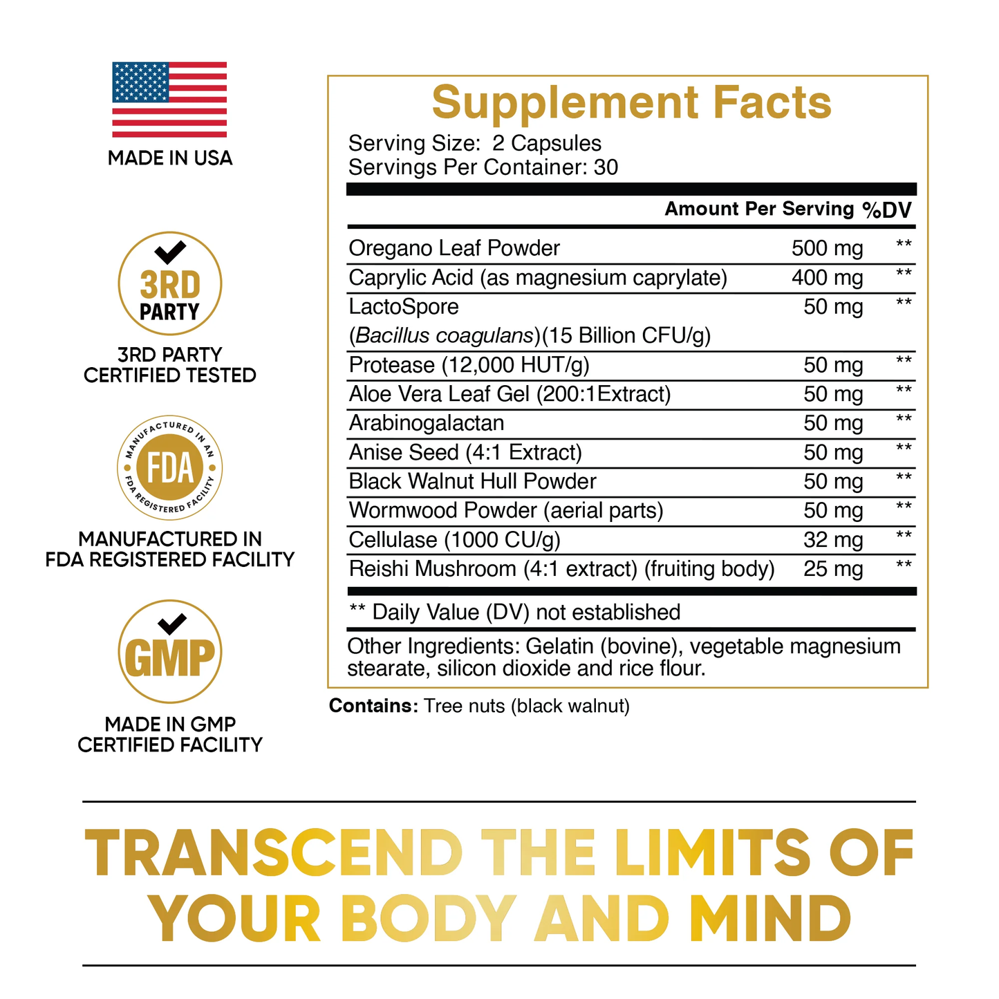 Bazeec™ Candida Cleanse-Gut and Colon Support