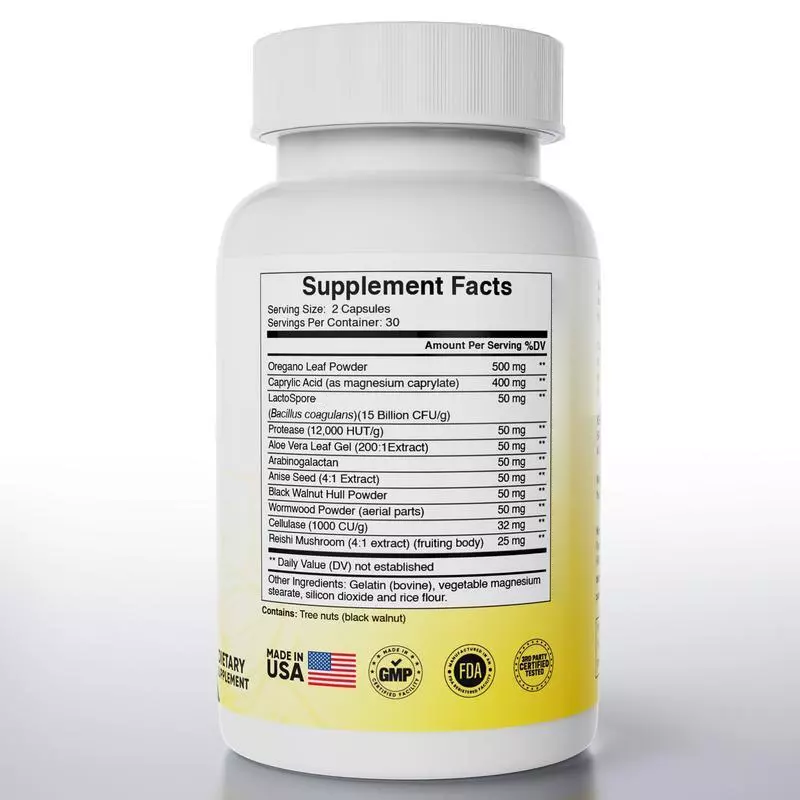 Bazeec™ Candida Cleanse-Gut and Colon Support