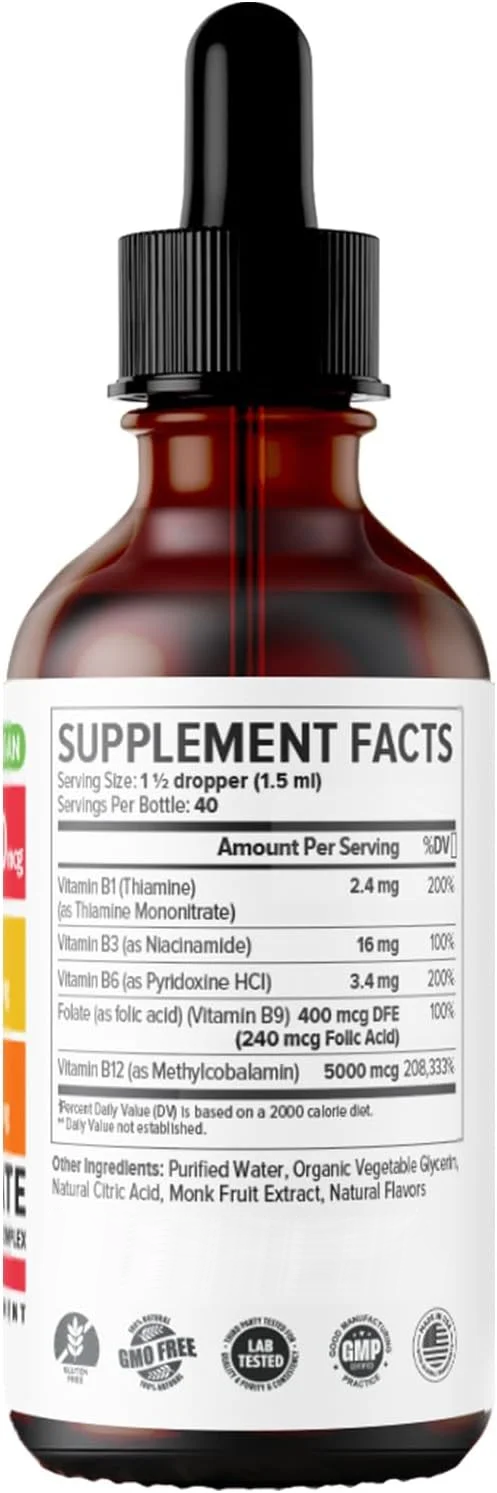 Vitamin B12 and B6 Liquid Drops