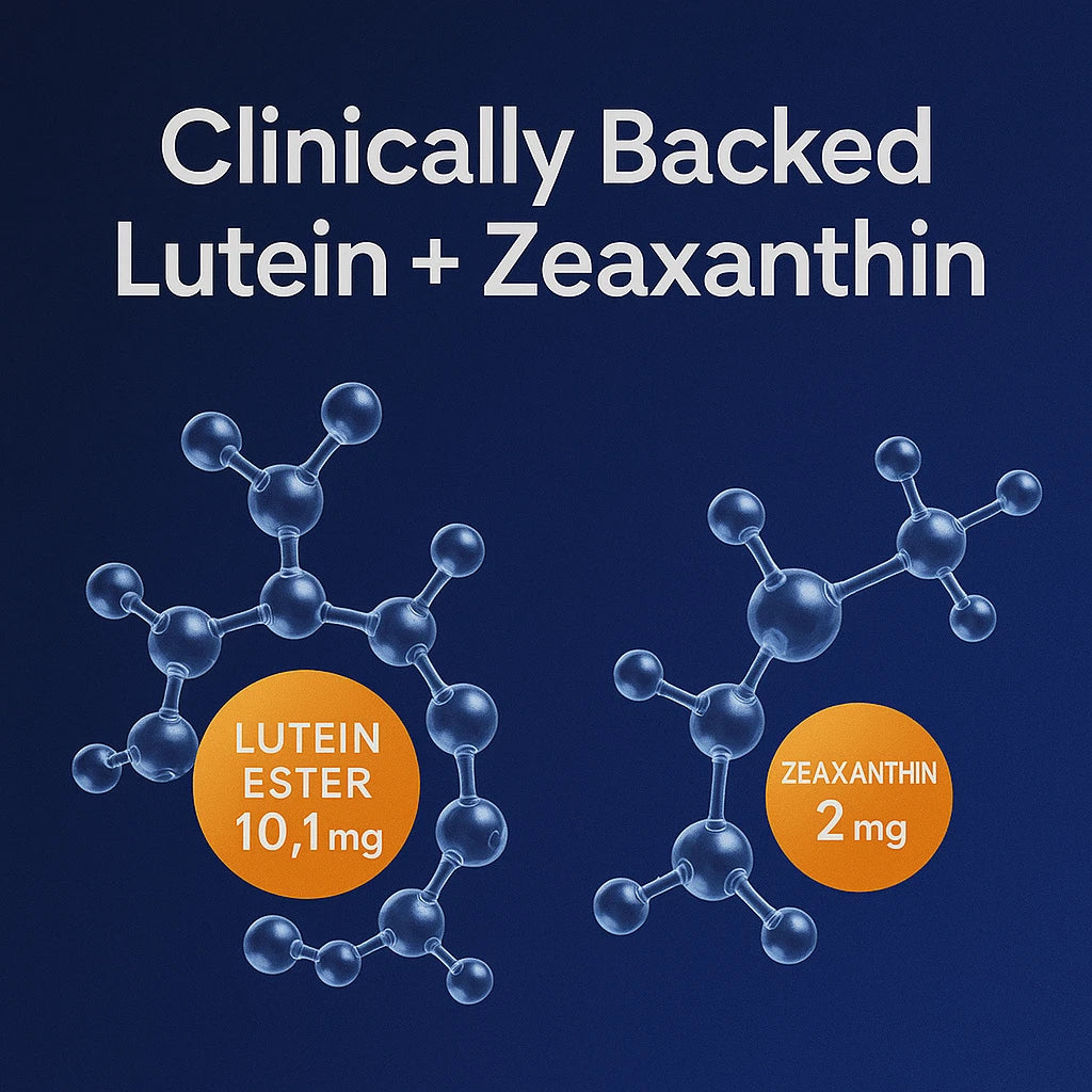 BazeecTM Blueberry Lutein Ester Complex Tablets – Vision Protection + Zeaxanthin, 60 Tablets