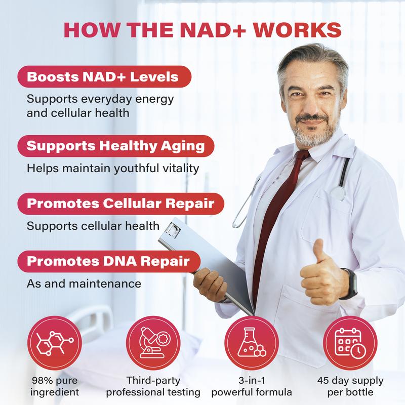 BazeecTM NAD+ Berry Flavor Drink Mix
