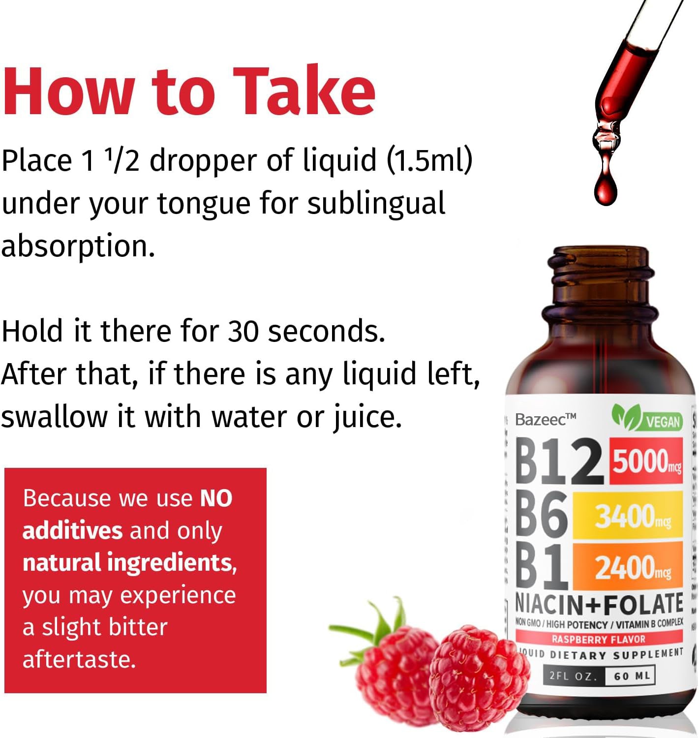 Vitamin B12 and B6 Liquid Drops