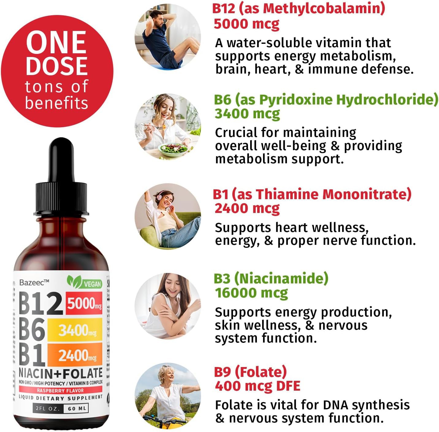 Vitamin B12 and B6 Liquid Drops
