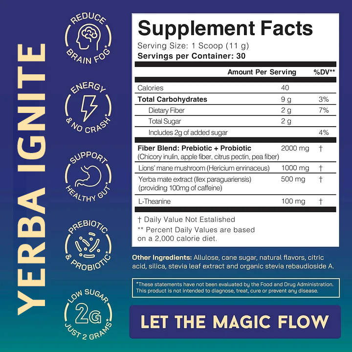 Yerba Ignite | Yerba Mate Instant Tea Powder
