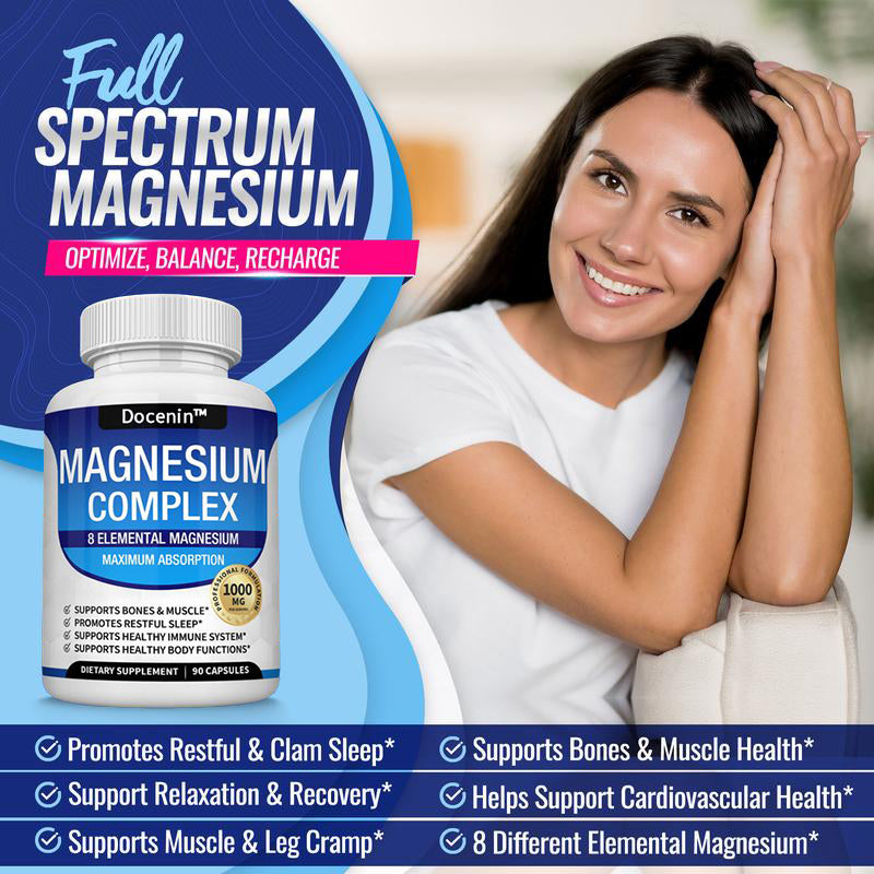 Magnesium Complex 8 Essential Magnesium Supplement