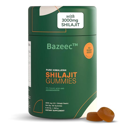 BazeecTM Pure Himalayan Shilajit Gummies