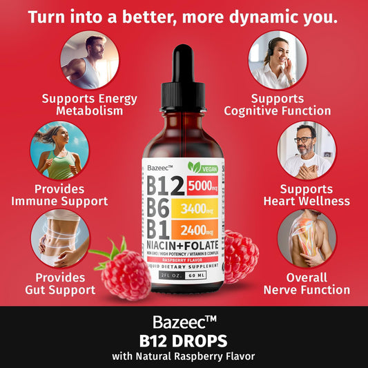 Vitamin B12 and B6 Liquid Drops