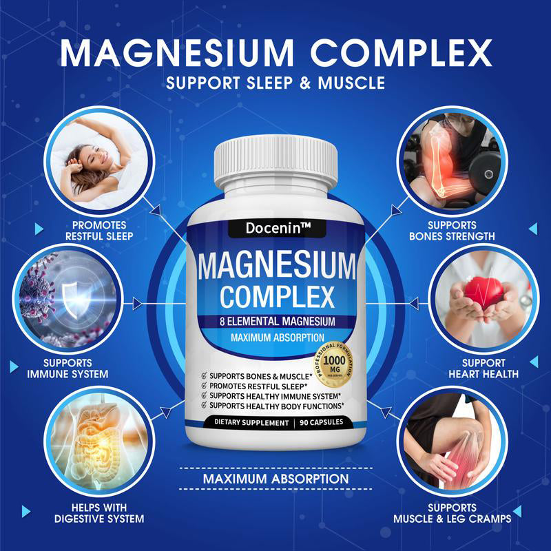 Magnesium Complex 8 Essential Magnesium Supplement