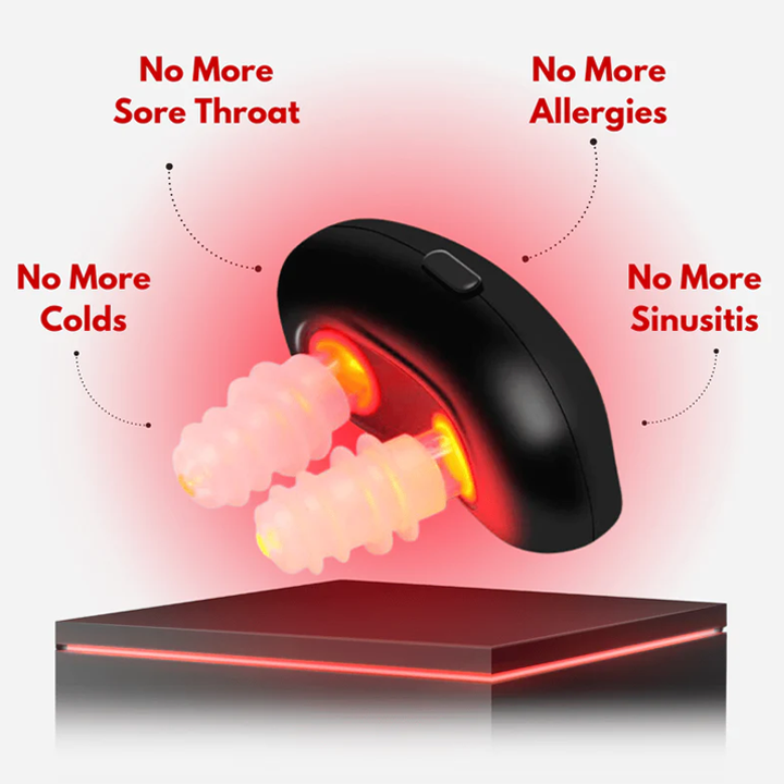 BazeecTM RespiRelief Red Light Nasal Therapy Instrument