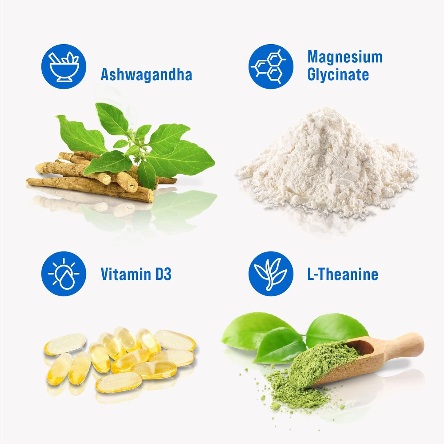BazeecTM Powdered Drink Mix, Raspberry Lemonade, L Theanine, Ksm-66 Ashwagandha, Magnesium Glycinate, Vitamin D 3, Supplements for Relaxation & Focus, No Sugar, Non GMO,