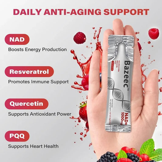BazeecTM NAD+ Berry Flavor Drink Mix