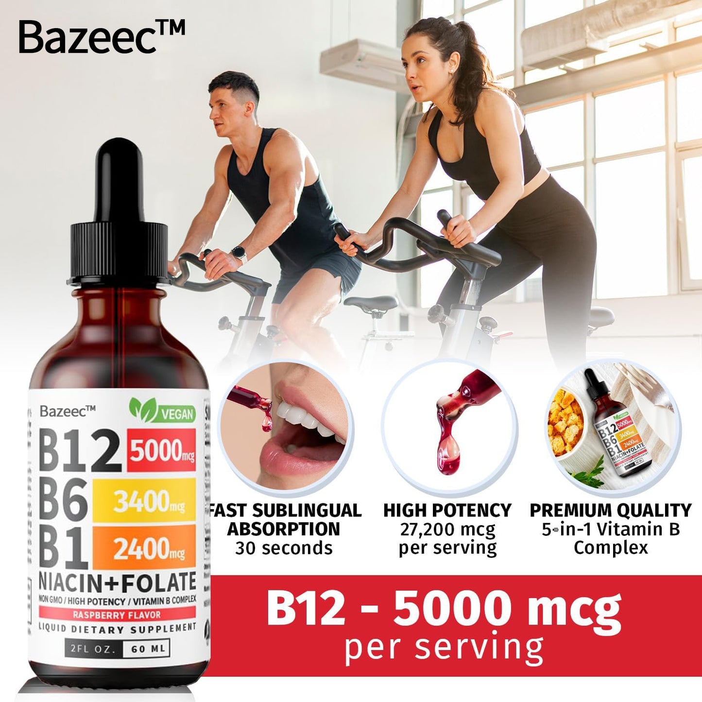 Vitamin B12 and B6 Liquid Drops